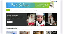 Desktop Screenshot of feelislam.com